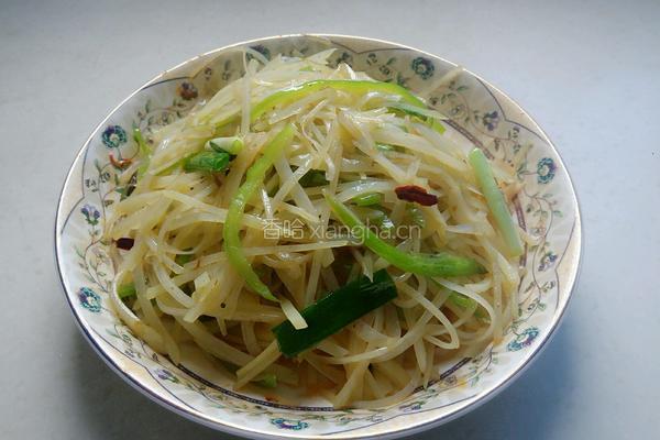 青椒土豆丝