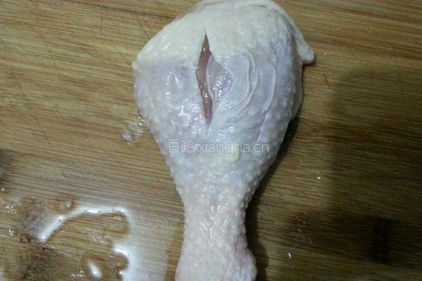香酥黄金腿的做法图解2