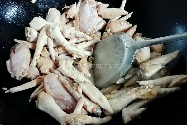 豉油鸡杂翅的做法图解6