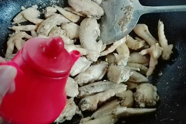 豉油鸡杂翅的做法图解7