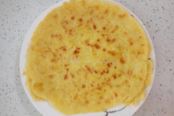 鸡蛋玉米饼的做法图解8