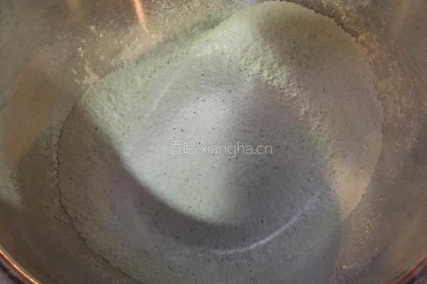红豆抹茶玛德琳的做法图解4