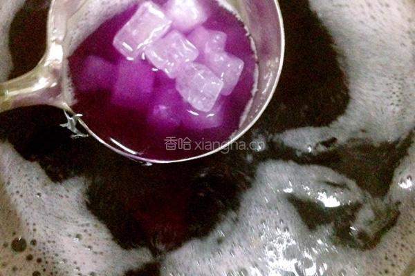 紫薯汤的做法图解4