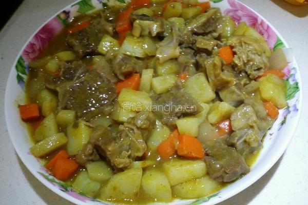 咖喱牛肉芝士的做法图解5