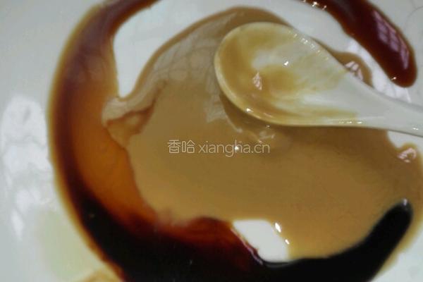 芝麻酱葱油拌面的做法图解1