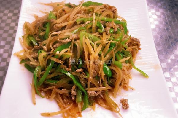 辣酱土豆丝的做法图解4