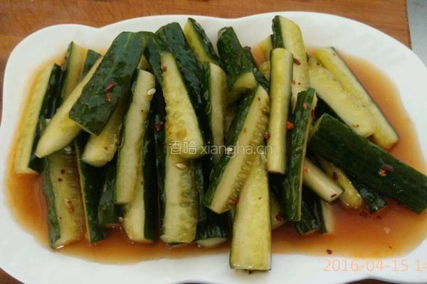 酸辣甜黄瓜条