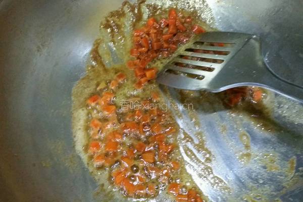 双菇咖喱炒饭的做法图解6