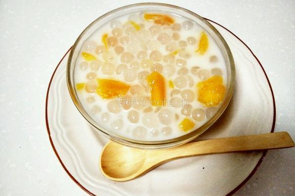 芒椰西米露的做法图解3