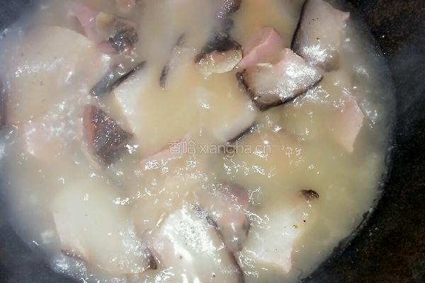 腊肉炒豌豆的做法图解2