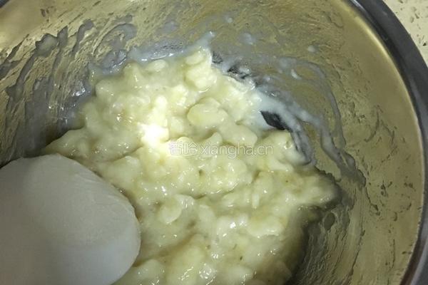 香蕉燕麦饼的做法图解1