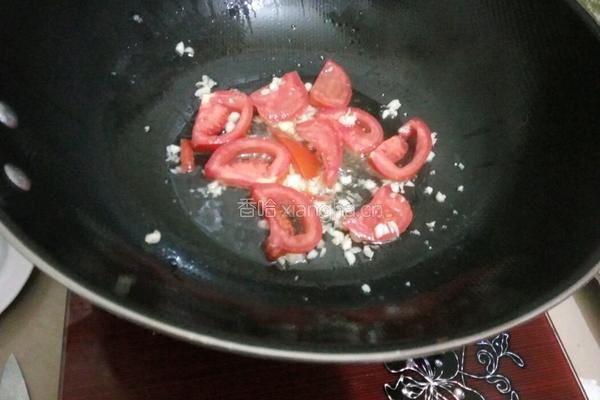 番茄炒豇豆的做法图解6