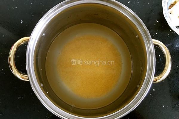 小米山药粥的做法图解2
