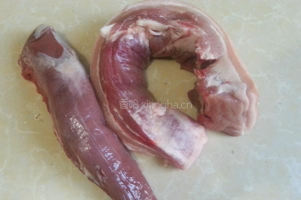 香煎五花肉的做法图解1