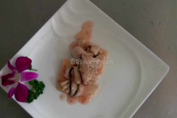 淡糟鸡柳的做法图解6