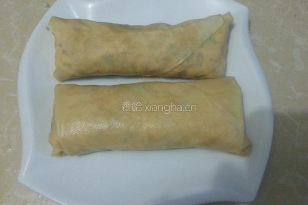 黄金菌菇卷的做法图解8