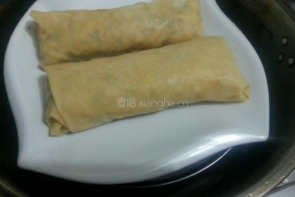 黄金菌菇卷的做法图解9
