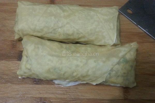 黄金菌菇卷的做法图解11