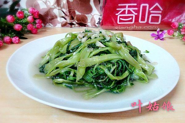 蒜蓉炒空心菜的做法图解6