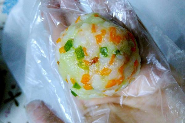 奶酪烤饭团的做法图解14