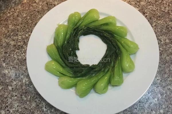 香菇油菜心的做法图解5