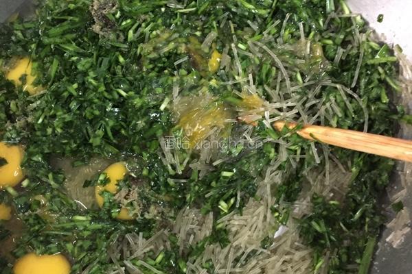 韭菜粉丝炒鸡蛋的做法图解3