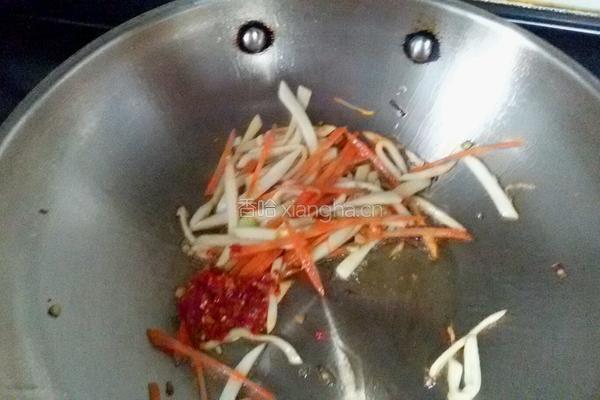 香芹炒米粉的做法图解6