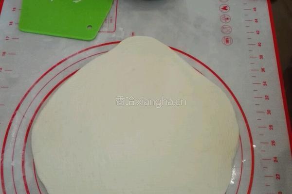 面包机自制葱花大饼的做法图解3