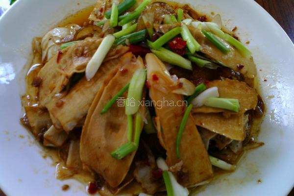苦笋炒肥肉的做法图解6