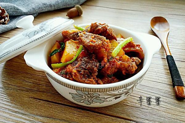 番茄土豆烧牛腩的做法图解12