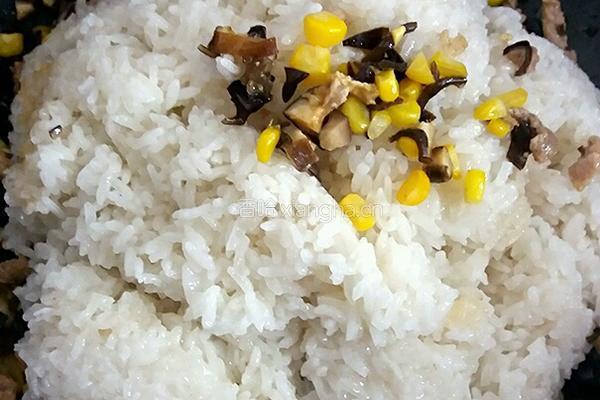糯米酿豆腐菜包的做法图解4