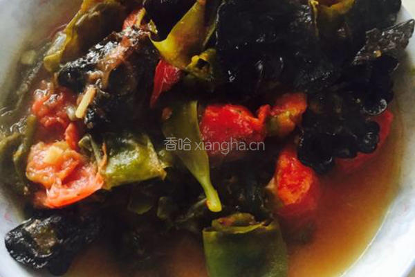 番茄海带蔬菜汤的做法图解7