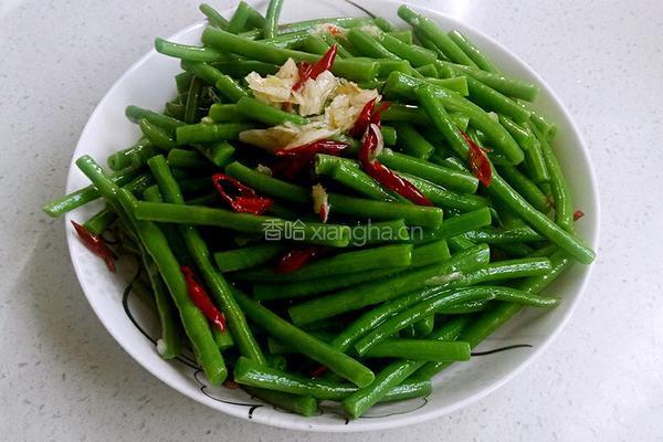 蒜末豇豆的做法图解8