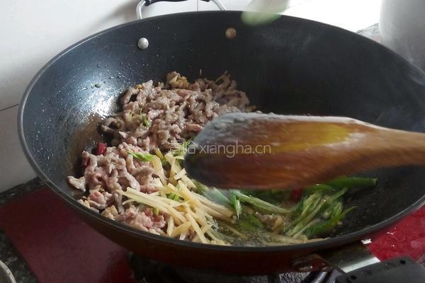 爆炒牛肉的做法图解4