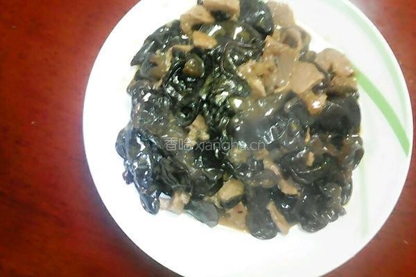木耳炒肉的做法图解6