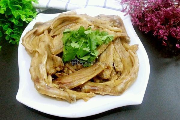 卤鸭爪鸭翅的做法图解6