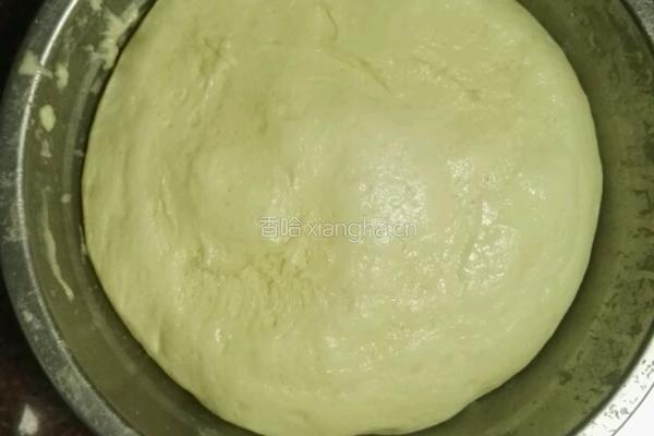 纯手工肉松红豆馅面包的做法图解3