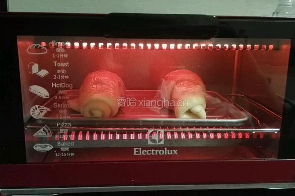 纯手工肉松红豆馅面包的做法图解7