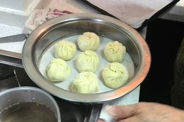 豆沙馒头的做法图解11