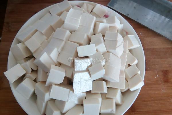 肉末豆腐的做法图解2