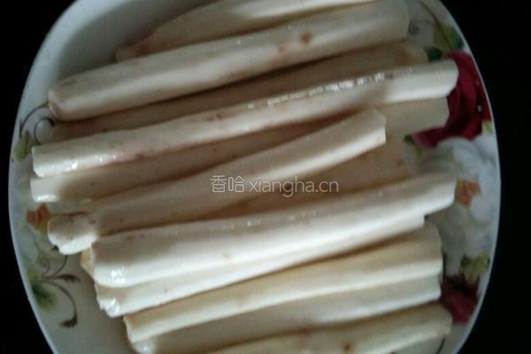 山药紫薯糕的做法图解1