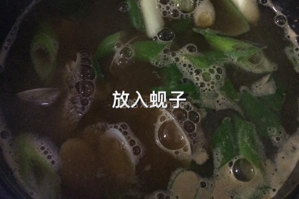 山蒜蚬子汤的做法图解14