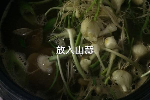 山蒜蚬子汤的做法图解15