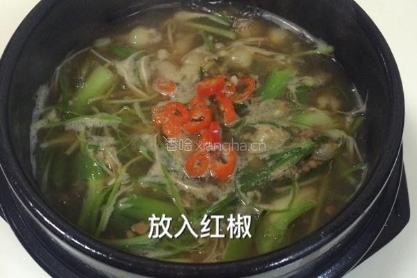 山蒜蚬子汤的做法图解17