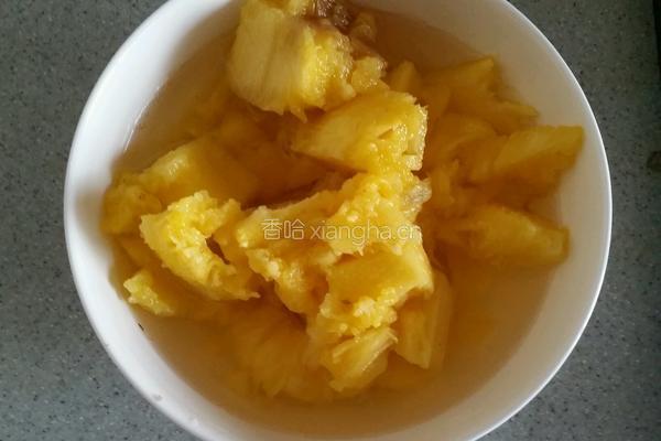 番茄菠萝饭的做法图解4
