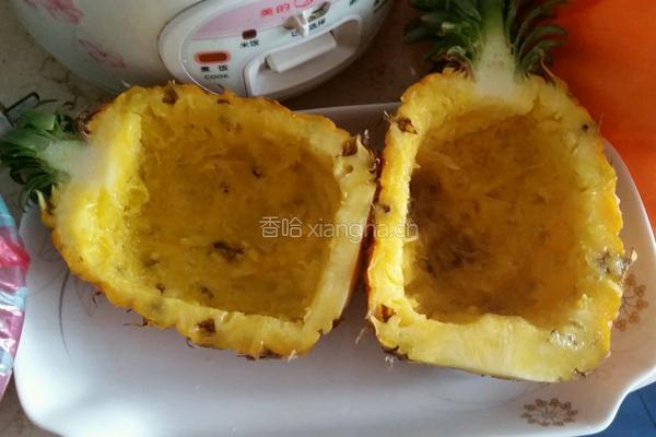 番茄菠萝饭的做法图解3