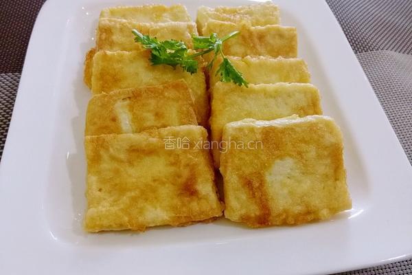 香煎豆腐的做法图解9
