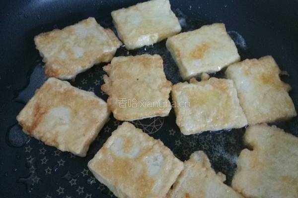 香煎豆腐的做法图解8