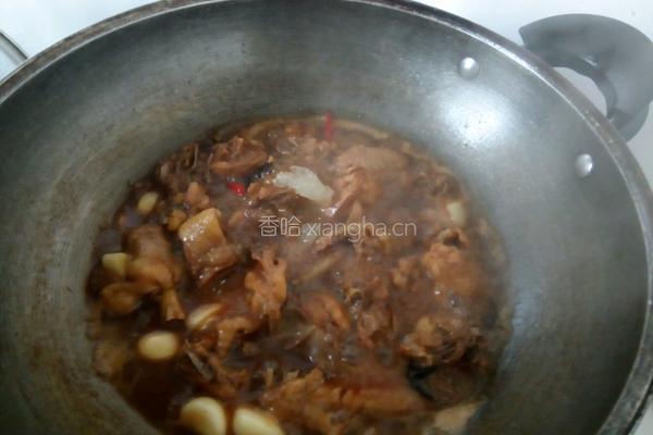 红烧公鸡的做法图解8