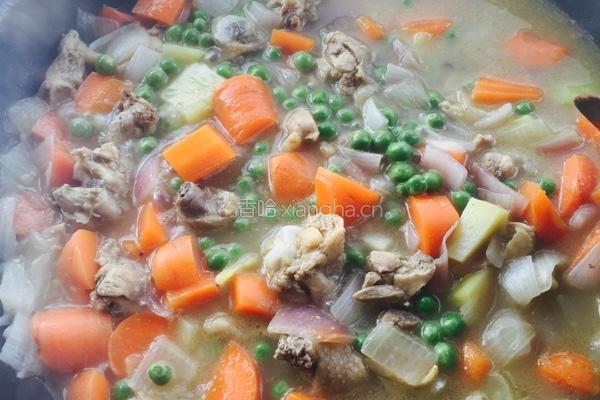 零厨艺做咖喱鸡饭的做法图解4